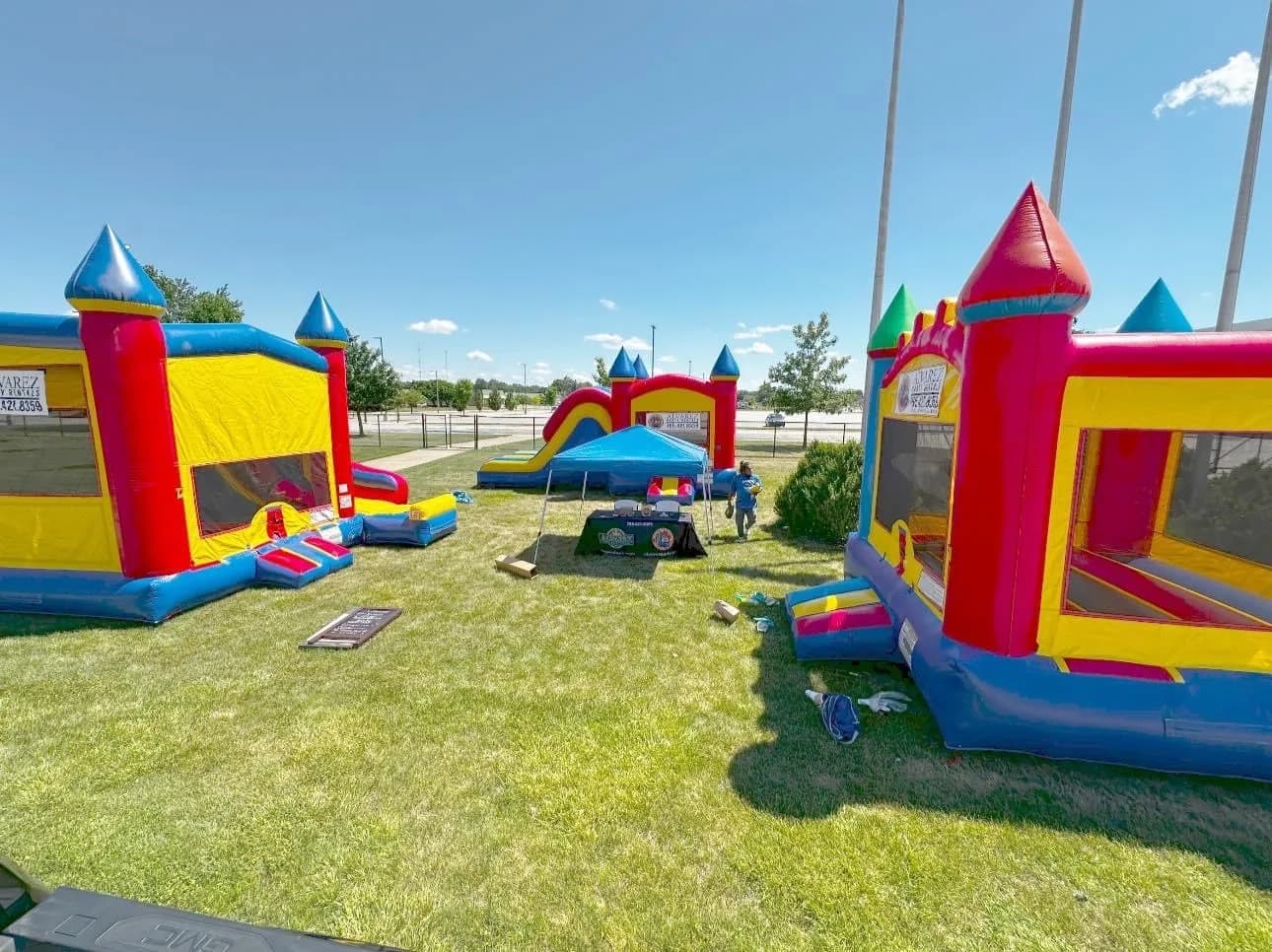 Alvarez Party Rentals at a community event at Jefferson High School in Lafayette, Indiana